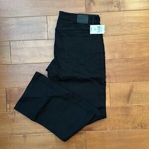 Lucky Brand Easy Rider Black Mid-Rise Bootcut Jeans Size 12/31 Ankle - NWT